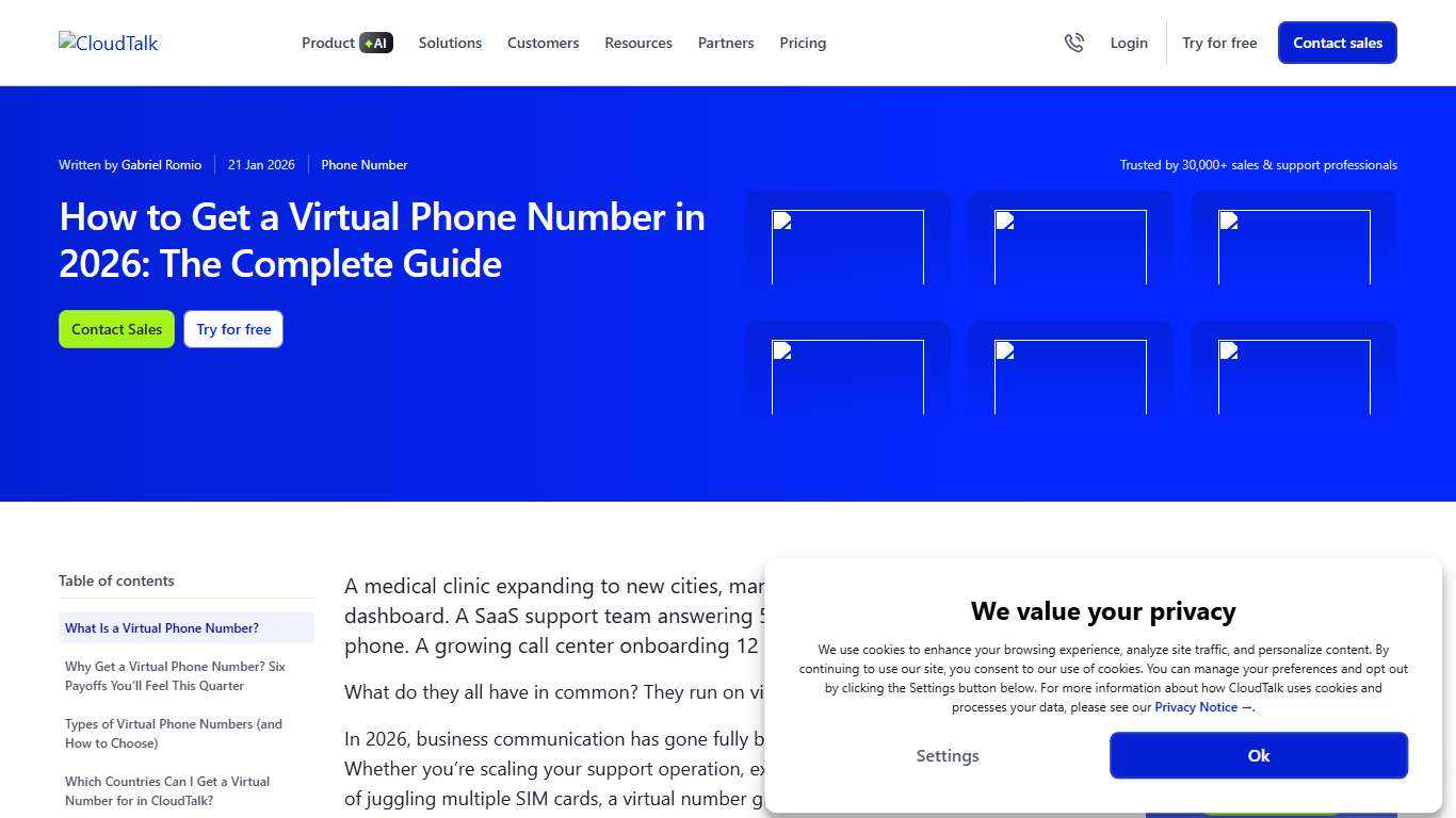 How to Get a Virtual Phone Number in 2026: The Complete Guide - CloudTalk